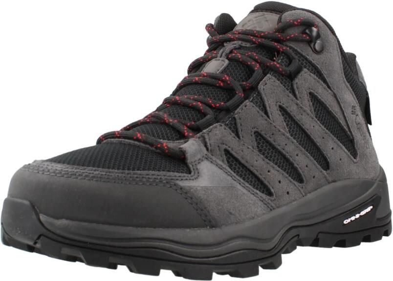 Columbia REDMOND™ IV MID WATERPROOF Heren Wandelschoenen Black Mountain Red - Foto 2