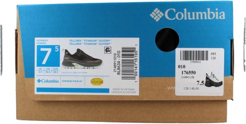 Columbia Women's Tellurix Titanium Outdry Multisportschoenen grijs - Foto 9