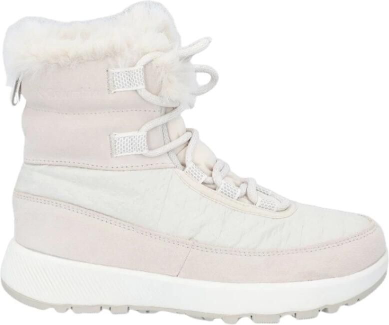 Columbia Slopeside Peak Luxe 1979551279 Vrouwen Beige Laarzen Sneeuw