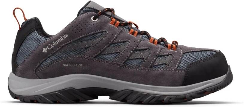 Columbia Grijze Leren Veterschoenen Gray Heren