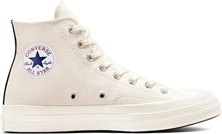 Comme Des Garçons Play x Converse Chuck '70 Small Red Heart high-top sneakers Wit