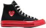 Comme des Garçons Chuck 70 High-Top Sneakers Zwart Rood Wit Black Heren - Thumbnail 1
