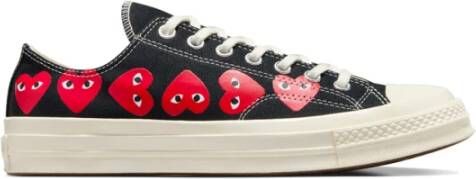 Comme des Garçons Chuck 70 Multi Heart Sneakers Black Heren