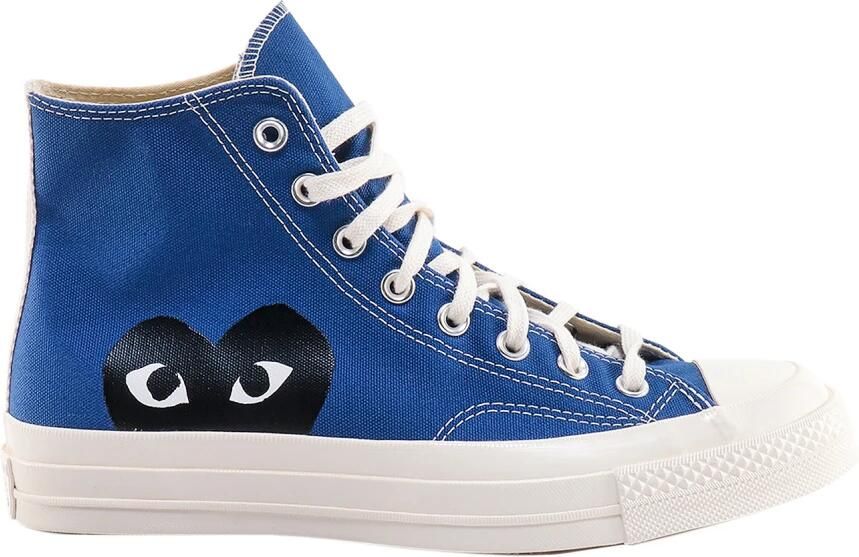 Comme des Garçons Canvas Sneakers met Laterale Print