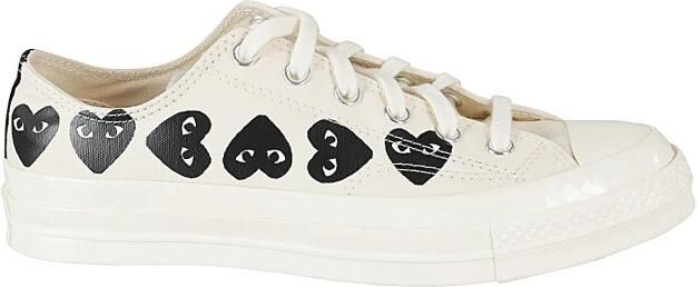 Comme des Garçons Play Chuck 70 Multi Heart Low Top