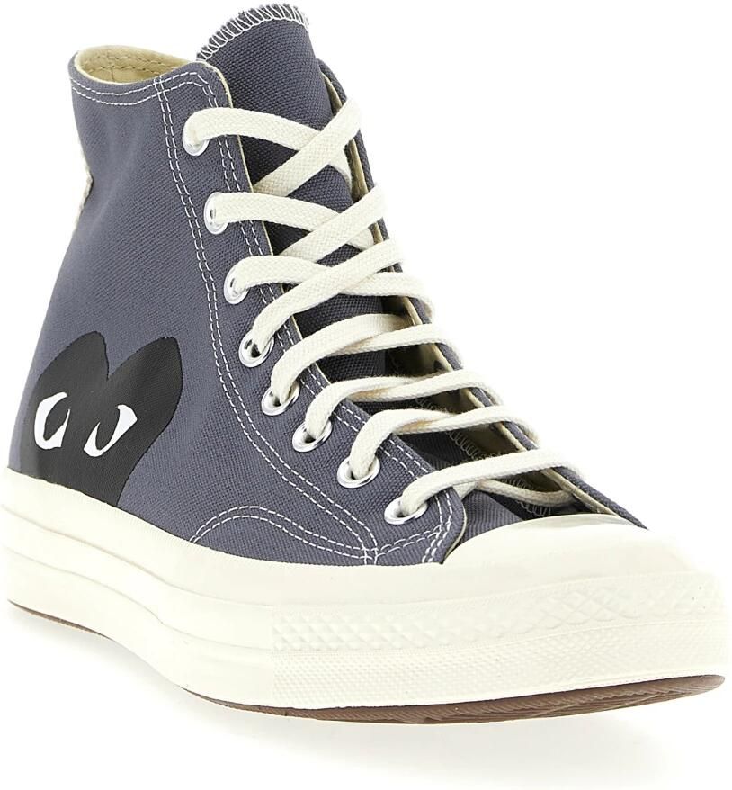 Comme des Garçons Play Chuck Taylor 1970s High Canvas Sneaker Gray Heren - Foto 3
