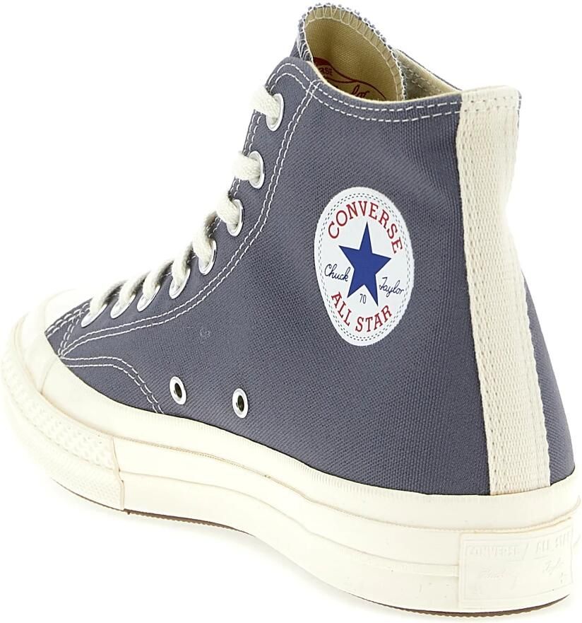Comme des Garçons Play Chuck Taylor 1970s High Canvas Sneaker Gray Heren - Foto 2
