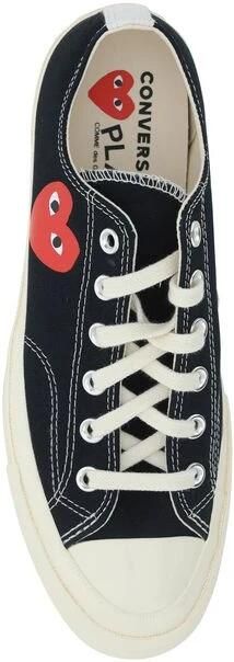 Comme des Garçons Play Heart Logo Cotton Sneakers - Foto 2