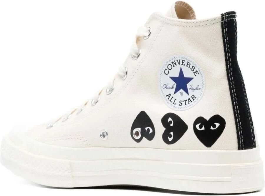 Comme des Garçons Play CT70 Multi Heart Hi Top Schoenen