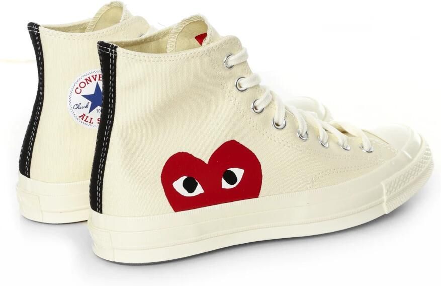 Comme des Garçons Play Hoher Canvas Sneaker - Foto 2