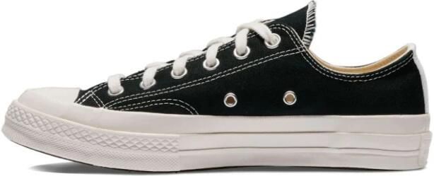 Comme des Garçons Play Black Heart Low-Top Canvas Sneakers - Foto 4