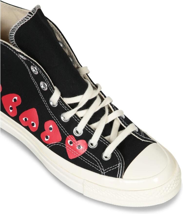 Comme des Garçons Play Multi-Heart Chuck 70 High-Top Sneakers - Foto 2