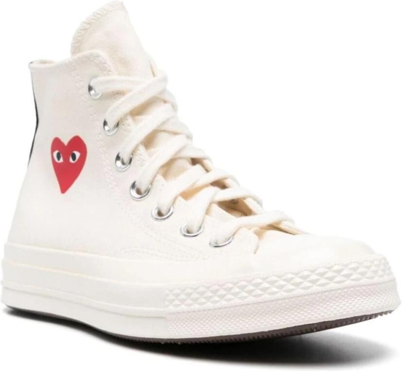 Comme des Garçons Play Small Heart High-Top Sneakers - Foto 3