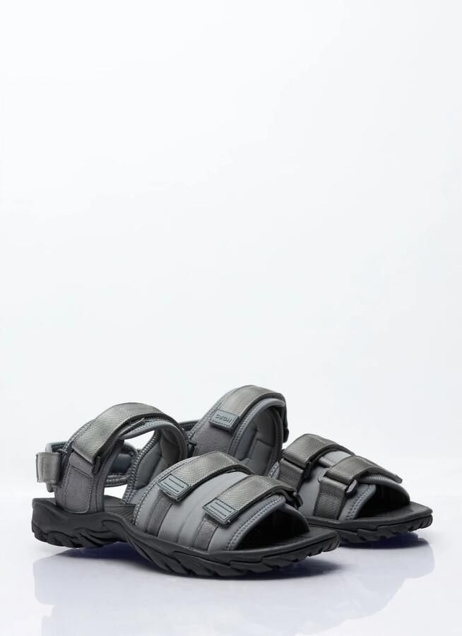 Comme des Garçons Sandalen met logo applique Gray Heren - Foto 3