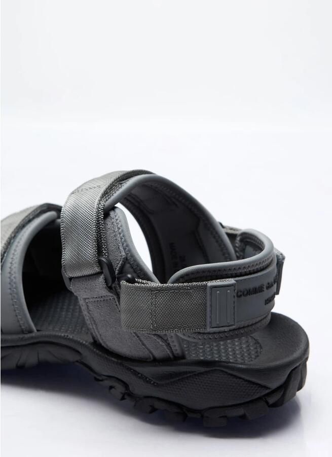 Comme des Garçons Sandalen met logo applique Gray Heren - Foto 2