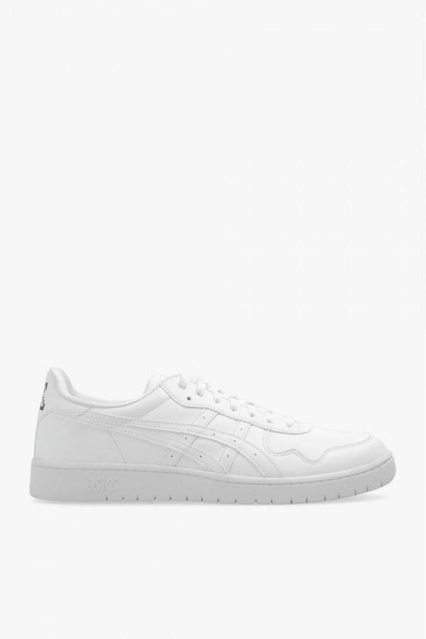 Comme des Garçons Witte Leren Sneaker van CDG Shirt x Asics Japan White Heren