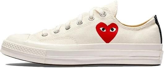 Comme des Garçons Play Witte Sneakers Verhogen Stijl White - Foto 3