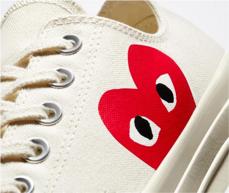 Comme des Garçons Play Converse Chuck Taylor All Star 70 Low Wit EU 45 White