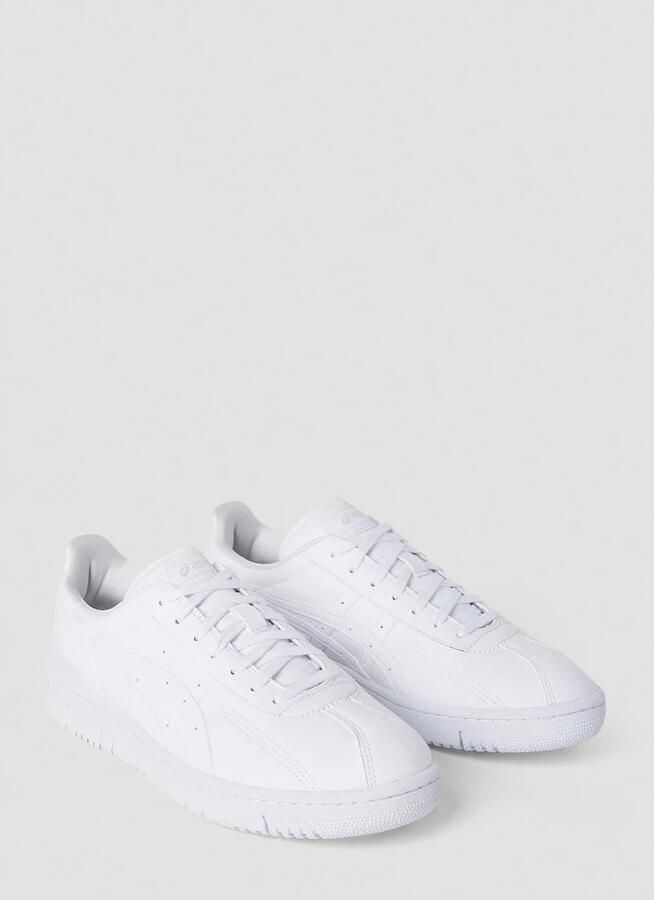 Comme des Garçons Suede Sneakers van Shirt x Asics Samenwerking White Black Heren - Foto 2
