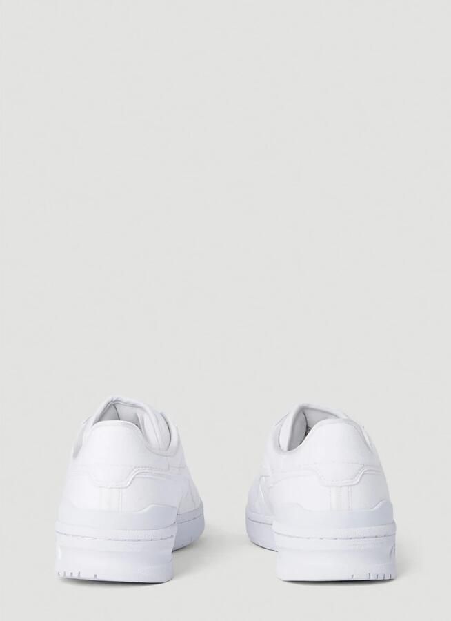 Comme des Garçons Suede Sneakers van Shirt x Asics Samenwerking White Black Heren - Foto 4