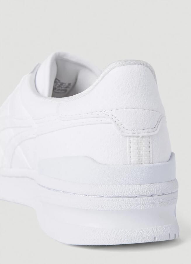 Comme des Garçons Suede Sneakers van Shirt x Asics Samenwerking White Black Heren - Foto 5