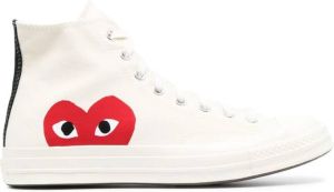 Comme des Garçons Ct70 HI TOP BIG Heart Wit Dames