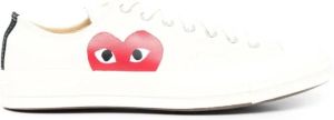 Comme des Garçons Ct70 LOW TOP NEW BIG Heart Wit Dames