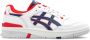 Comme des Garçons Asics Ex89 Shirt met Marineblauwe en Rode Details White Heren - Thumbnail 2