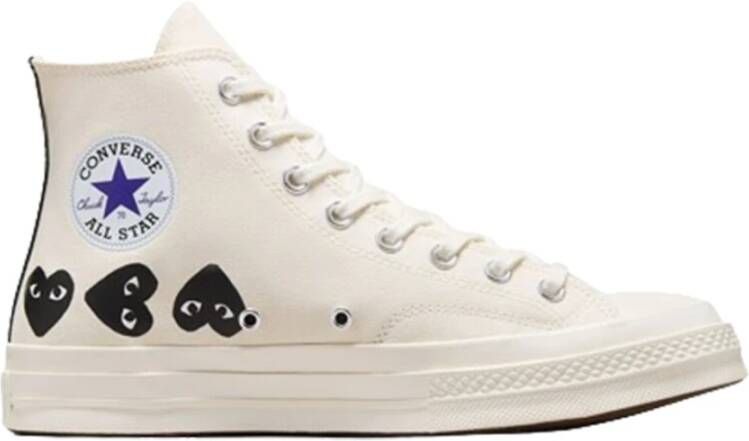 Comme des Garçons Hart Sneakers Chuck 70 Multi White Heren