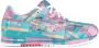 Comme des Garçons Multicolor Check Sneakers Sa werking Vetersluiting - Thumbnail 1