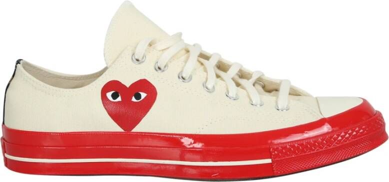 Comme des Garçons Play Beige Sneakers Ss23