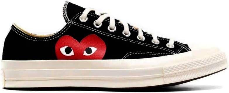 Comme des Garçons Chuck Taylor Low Zwart Sa werking Black