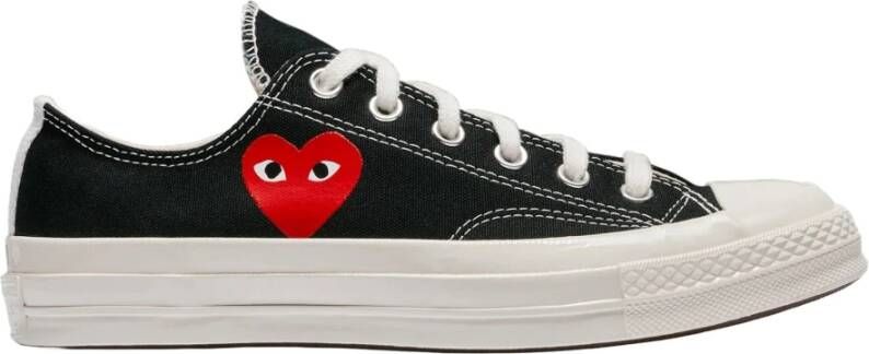 Comme des Garçons Play Chuck Taylor Lage Top Sneakers Wit White Dames