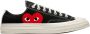 Comme des Garçons Play Chuck 70 Low Zwarte Sneakers Beperkte Oplage Black Heren - Thumbnail 1