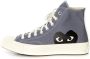 Comme des Garçons Play Chuck Taylor 1970s High Canvas Sneaker Gray - Thumbnail 6