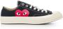 Comme des Garçons Play Zwarte Veterschoenen Stijlvol Zijprint Black - Thumbnail 1