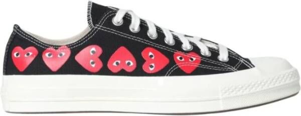 Comme des Garçons Play Hart Lage Top Sneakers