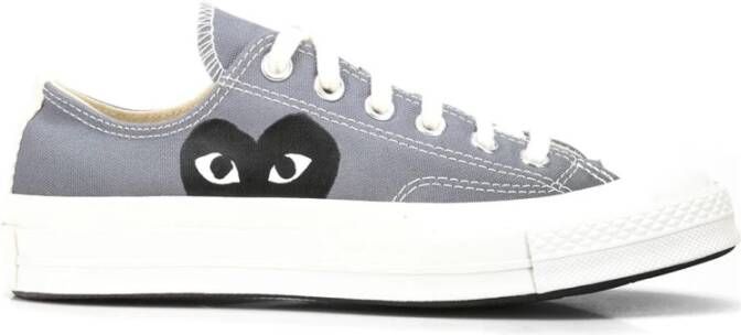 Comme des Garçons Play Low-Top Sneakers met Print