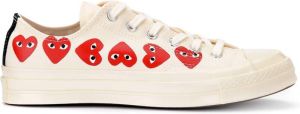 Comme des Garçons Play Multi -hart sneakers Beige Heren