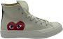 Comme des Garçons Play Off White CDG Play Sneakers Beige Heren - Thumbnail 1