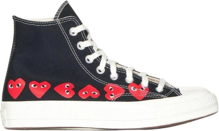Comme des Garçons Play Rode Hart High Top Sneakers