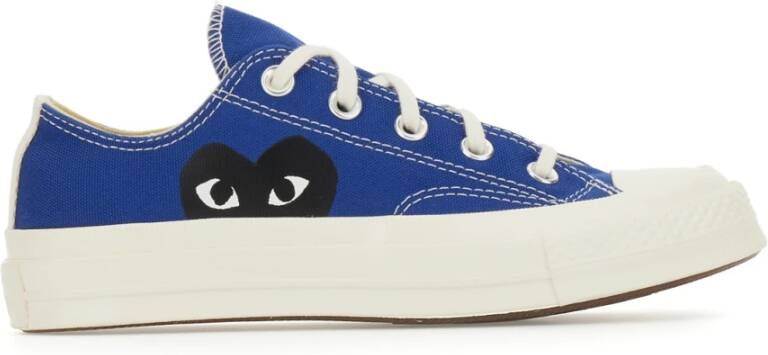 Comme des Garçons Play Sneakers Blue Heren