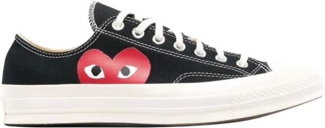 Comme des Garçons Chuck Taylor Low Zwart Sa werking Black