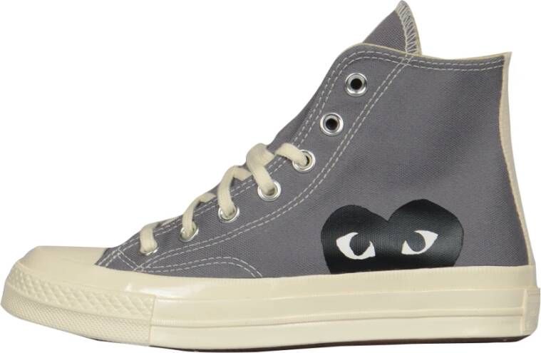 Comme des Garçons Play Stijlvolle Play Sneakers Gray Heren