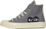 Comme des Garçons Play Chuck Taylor 1970s High Canvas Sneaker Gray - Thumbnail 5