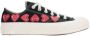 Comme des Garçons Play Zwarte Converse Sneakers met Filip Pagowski Hartprint Black Dames - Thumbnail 2