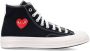 Comme des Garçons Play Zwarte Heart Hi Top Sneakers - Thumbnail 1