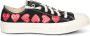 Comme des Garçons Play Zwarte Sneakers met Rood Hart Ontwerp - Thumbnail 1