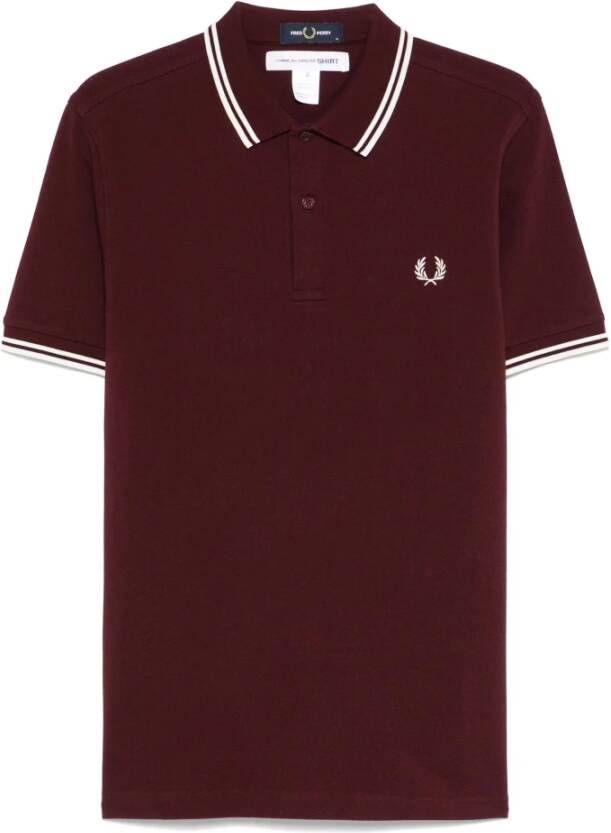 Comme des Garçons Polo Shirt met Slogan