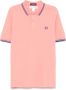 Comme des Garçons Polo Shirt met Slogan Print - Thumbnail 1